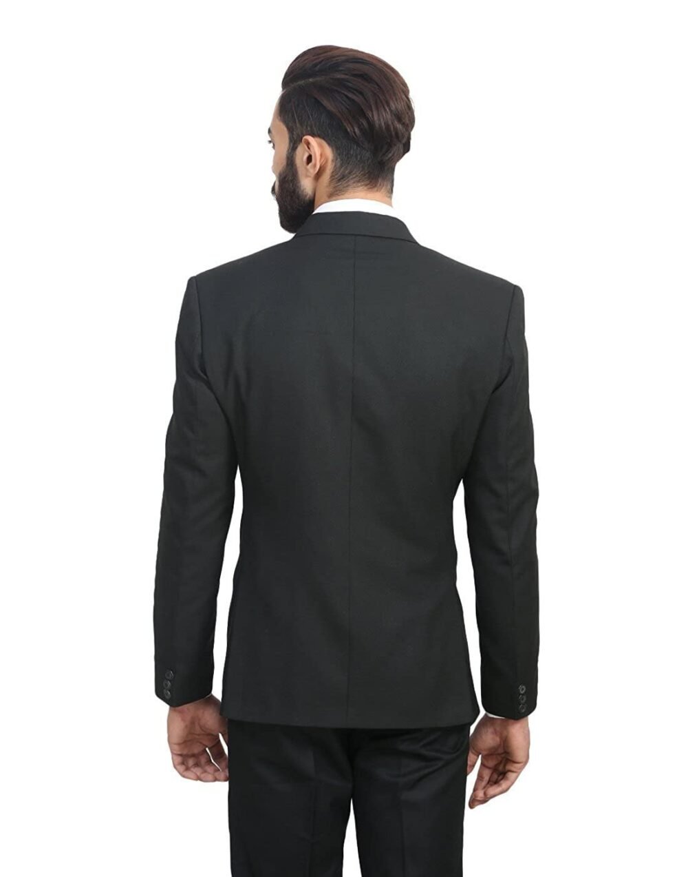 Men's Slim Fit Single Breasted Blazer - Image 4